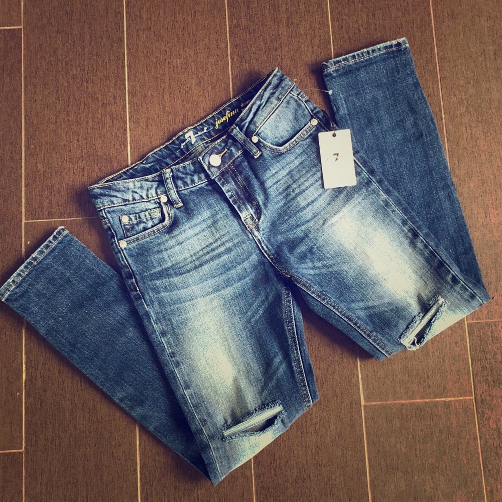 7 For All Mankind Girls Josefina Jeans